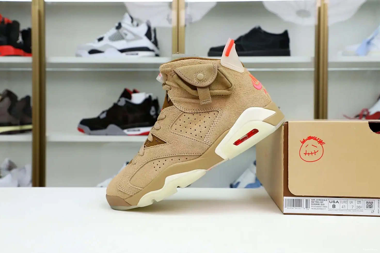 Travis x 6 Retro Kimikick Jordan SP Scott  Air 0426